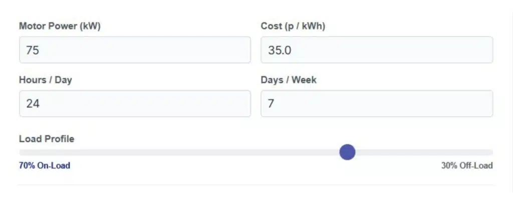 Compressor Load, Duty & Cost Calculator