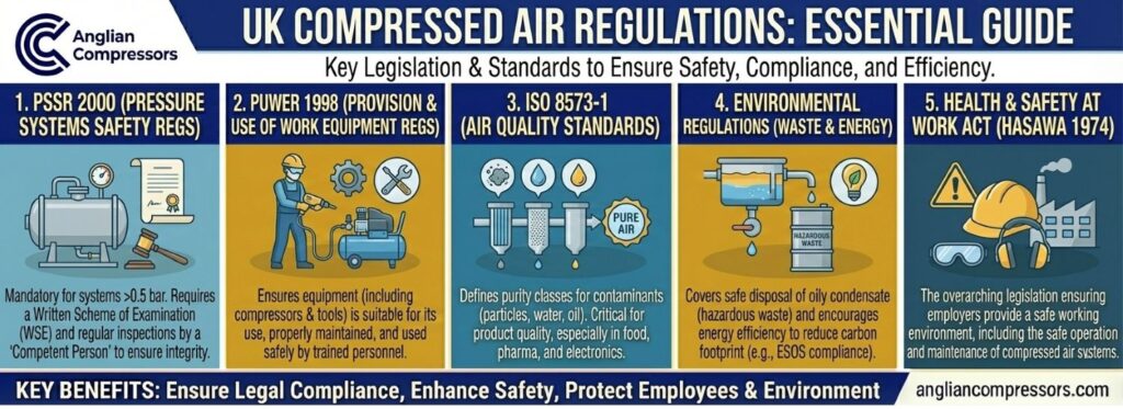 Compressed Air Regulations UK