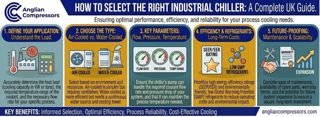 How to select the right industrial chiller