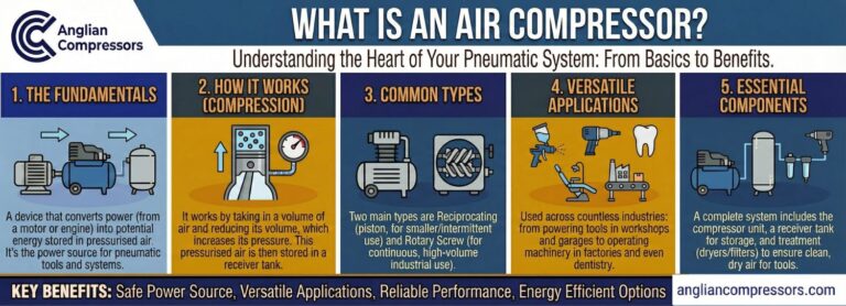 What Is an Air Compressor and How Do They Work? | Anglian Compressors