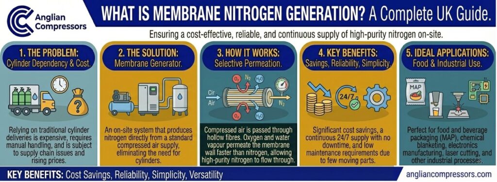 What is membrane nitrogen generation