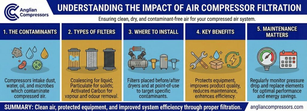 air compressor filter cartridge