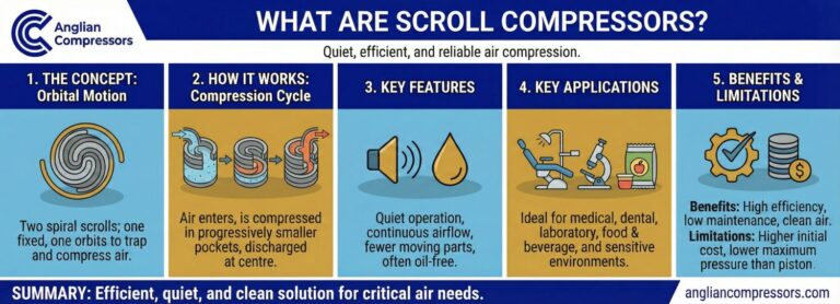 What are Scroll Compressors? | Anglian Compressors