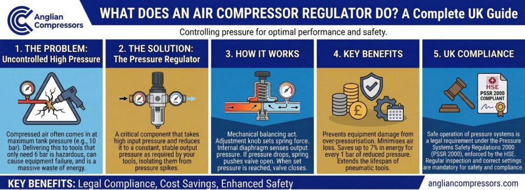 What Does an Air Compressor Regulator Do