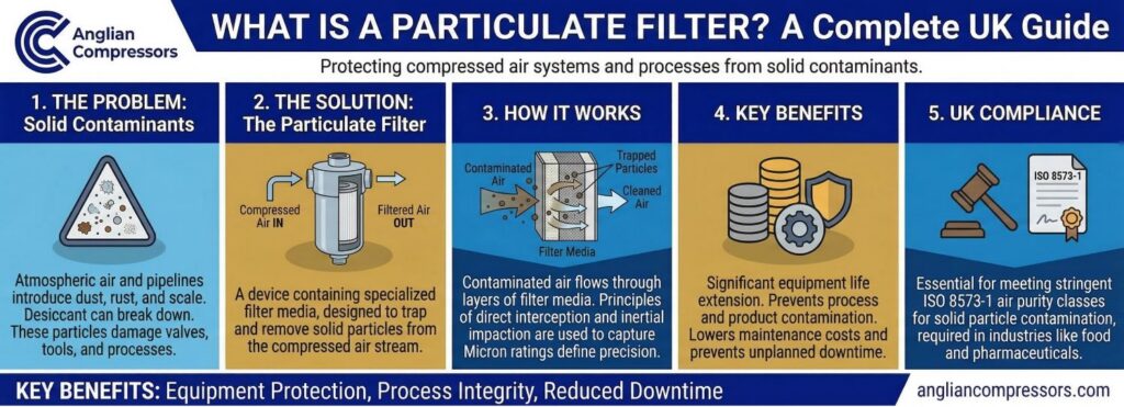 What Is a Particulate Filter for Compressed Air
