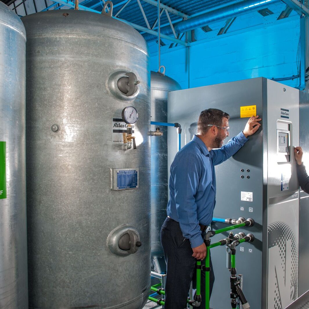 On-site nitrogen generation helps Advance Engineering cut costs by eliminating the use of a bottled gas supply